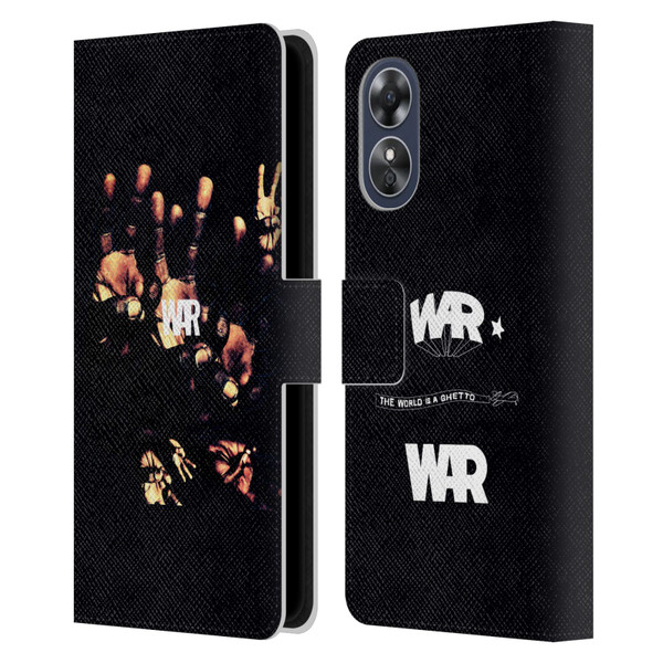 War Graphics Album Art Leather Book Wallet Case Cover For OPPO A17