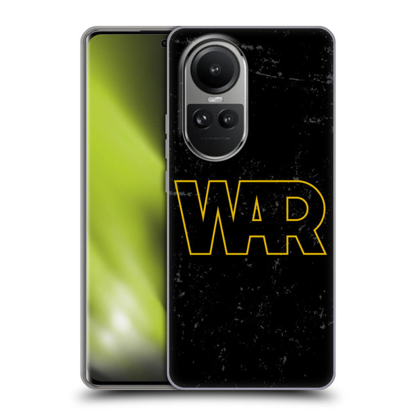 War Graphics Logo Soft Gel Case for OPPO Reno10 5G / Reno10 Pro 5G