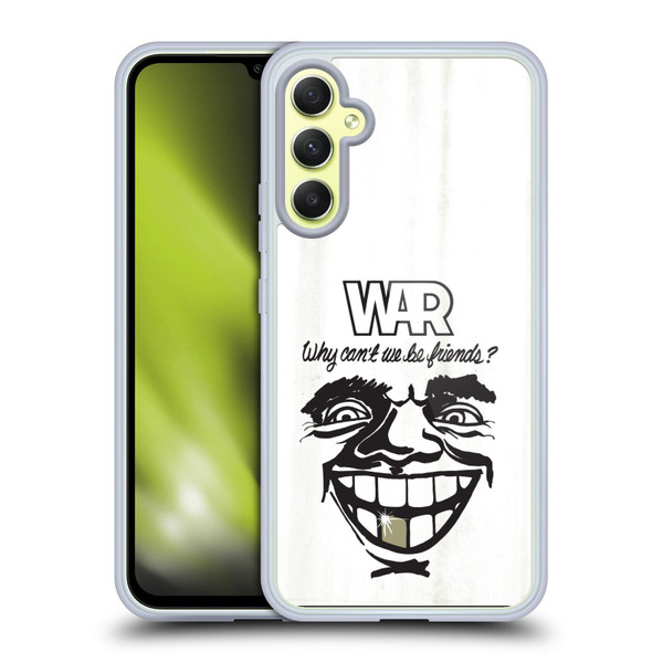 War Graphics Friends Art Soft Gel Case for Samsung Galaxy A34 5G