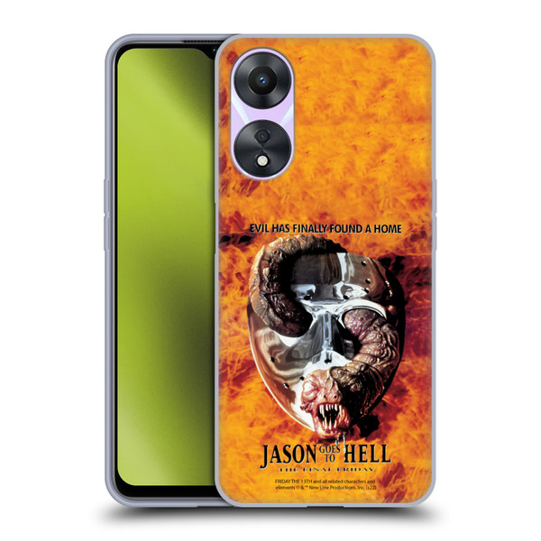 Friday the 13th: Jason Goes To Hell Graphics Key Art Soft Gel Case for OPPO A78 5G