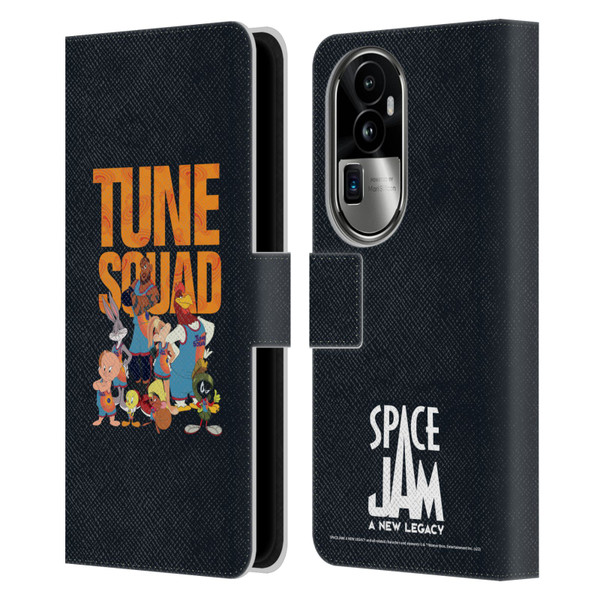 Space Jam: A New Legacy Graphics Tune Squad Leather Book Wallet Case Cover For OPPO Reno10 Pro+