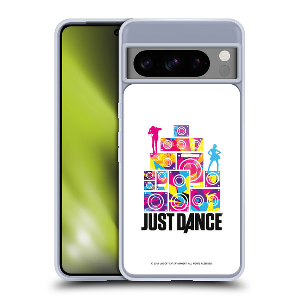 Just Dance Artwork Compositions Silhouette 5 Soft Gel Case for Google Pixel 8 Pro