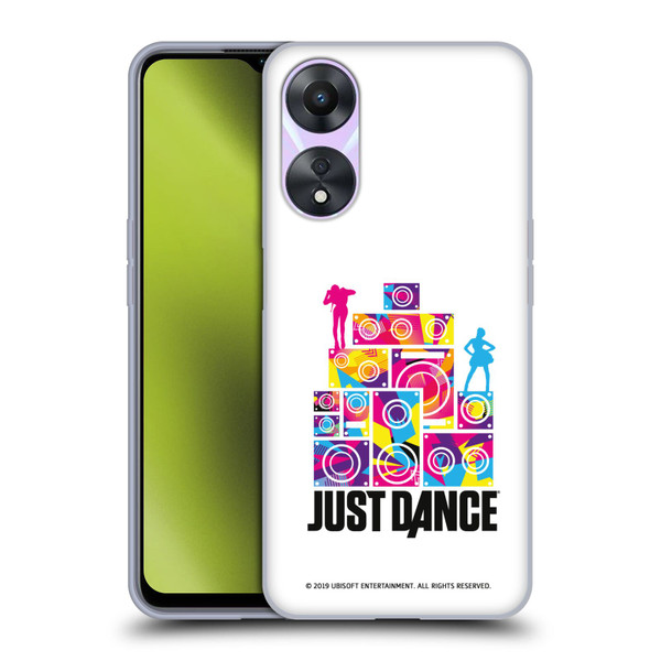 Just Dance Artwork Compositions Silhouette 5 Soft Gel Case for OPPO A78 5G