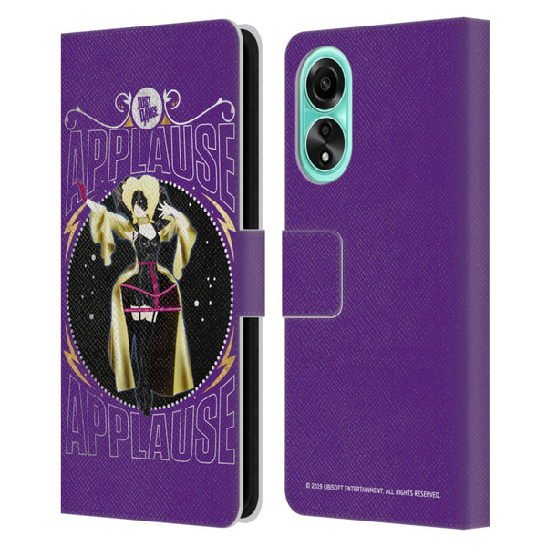 Just Dance Artwork Compositions Applause Leather Book Wallet Case Cover For OPPO A78 4G