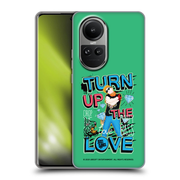 Just Dance Artwork Compositions Drop The Beat Soft Gel Case for OPPO Reno10 5G / Reno10 Pro 5G