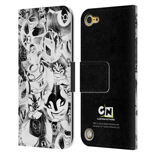 Ben 10: Ultimate Alien Graphics Ultimate Forms Leather Book Wallet Case Cover For Apple iPod Touch 5G 5th Gen