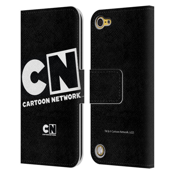 Cartoon Network Logo Oversized Leather Book Wallet Case Cover For Apple iPod Touch 5G 5th Gen