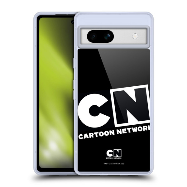 Cartoon Network Logo Oversized Soft Gel Case for Google Pixel 7a