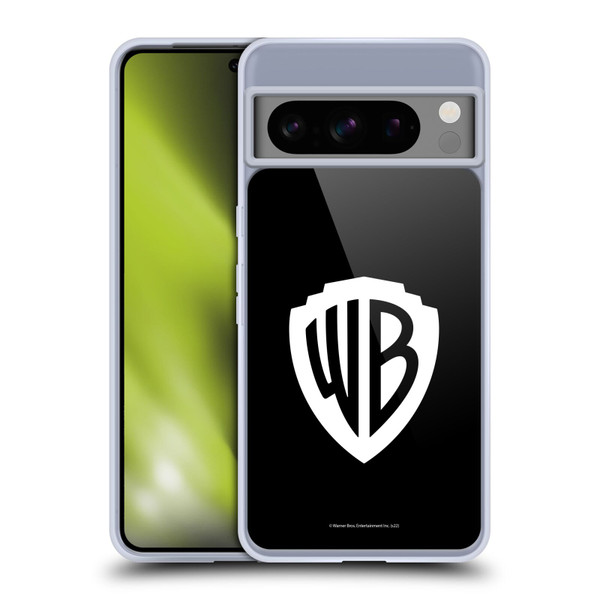 Warner Bros. Shield Logo Black Soft Gel Case for Google Pixel 8 Pro