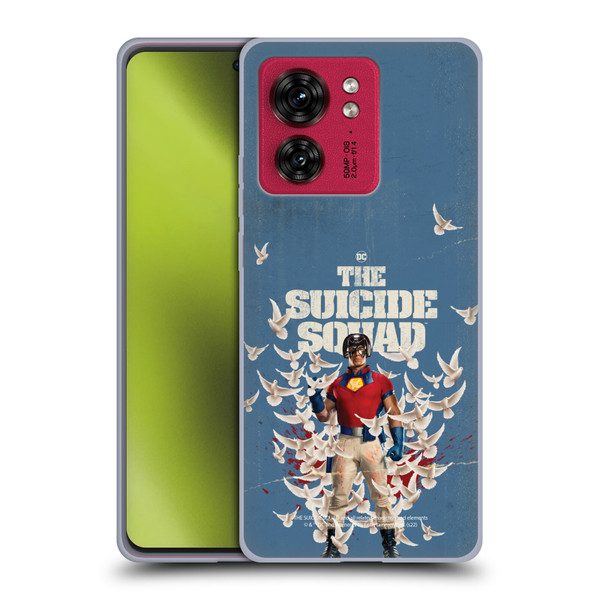 The Suicide Squad 2021 Character Poster Peacemaker Soft Gel Case for Motorola Moto Edge 40