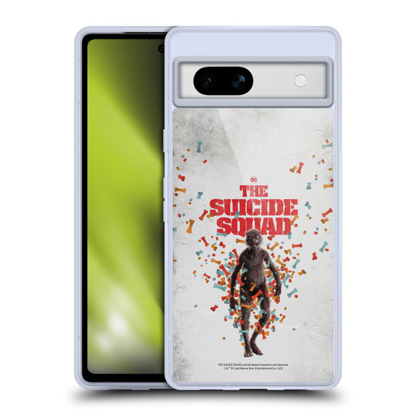 The Suicide Squad 2021 Character Poster Weasel Soft Gel Case for Google Pixel 7a