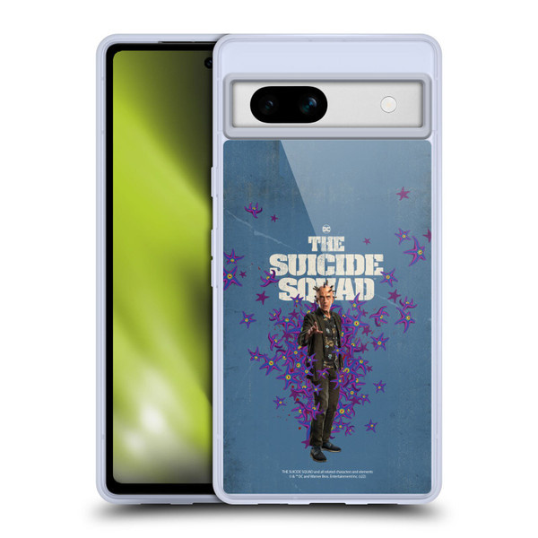 The Suicide Squad 2021 Character Poster Thinker Soft Gel Case for Google Pixel 7a