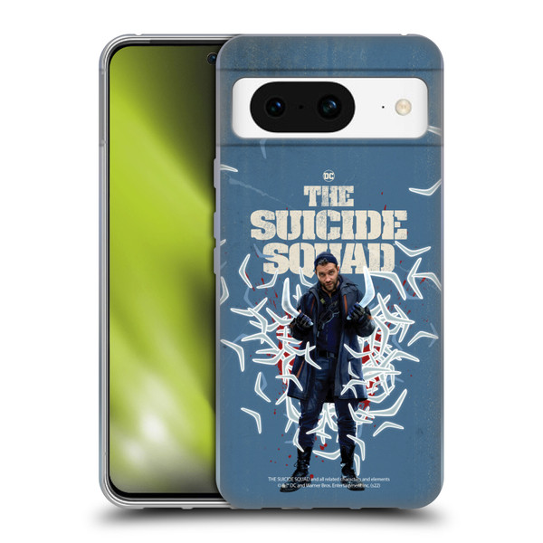The Suicide Squad 2021 Character Poster Captain Boomerang Soft Gel Case for Google Pixel 8