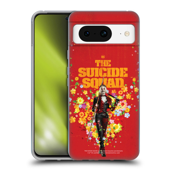 The Suicide Squad 2021 Character Poster Harley Quinn Soft Gel Case for Google Pixel 8