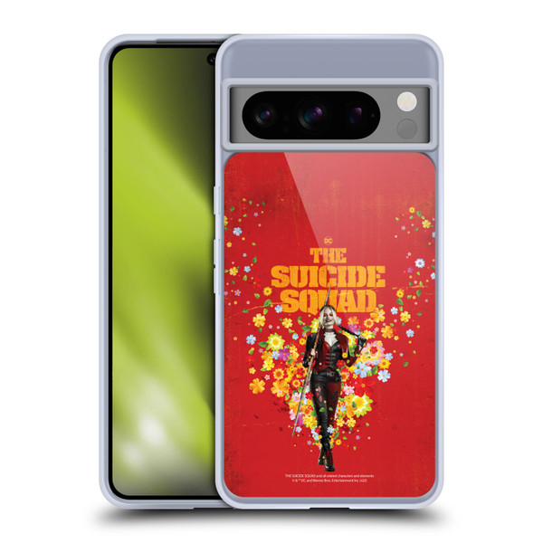 The Suicide Squad 2021 Character Poster Harley Quinn Soft Gel Case for Google Pixel 8 Pro
