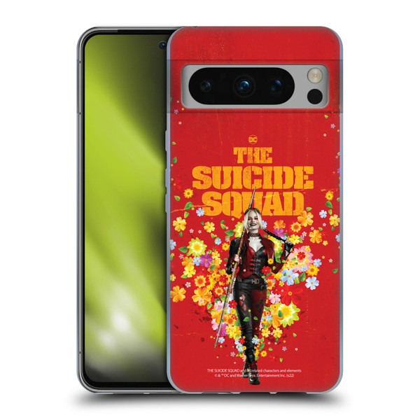 The Suicide Squad 2021 Character Poster Harley Quinn Soft Gel Case for Google Pixel 8 Pro