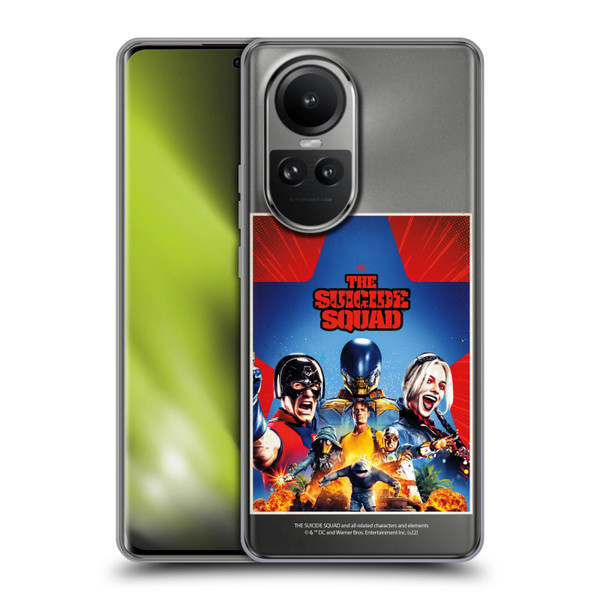The Suicide Squad 2021 Character Poster Group Soft Gel Case for OPPO Reno10 5G / Reno10 Pro 5G
