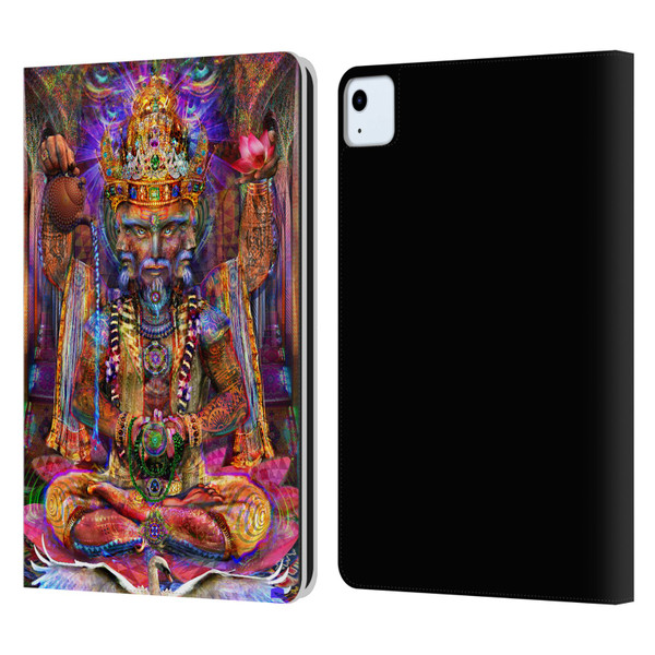 Jumbie Art Gods and Goddesses Brahma Leather Book Wallet Case Cover For Apple iPad Air 11 2020/2022/2024