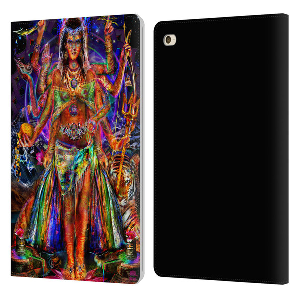 Jumbie Art Gods and Goddesses Pavarti Leather Book Wallet Case Cover For Apple iPad mini 4