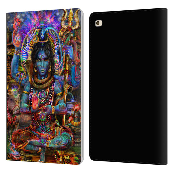 Jumbie Art Gods and Goddesses Shiva Leather Book Wallet Case Cover For Apple iPad mini 4