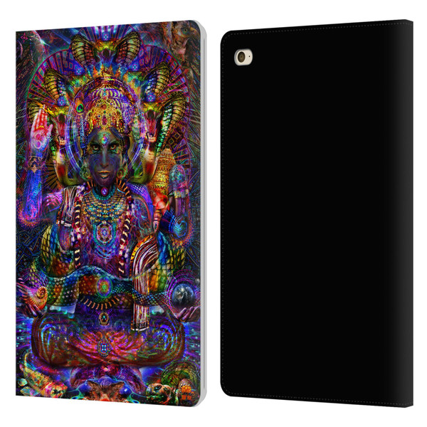 Jumbie Art Gods and Goddesses Vishnu Leather Book Wallet Case Cover For Apple iPad mini 4