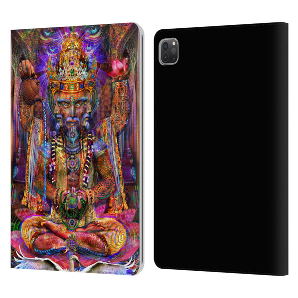 Jumbie Art Gods and Goddesses Brahma Leather Book Wallet Case Cover For Apple iPad Pro 11 2020 / 2021 / 2022