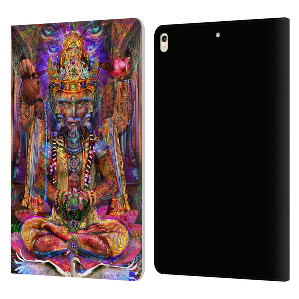 Jumbie Art Gods and Goddesses Brahma Leather Book Wallet Case Cover For Apple iPad Pro 10.5 (2017)