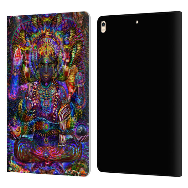 Jumbie Art Gods and Goddesses Vishnu Leather Book Wallet Case Cover For Apple iPad Pro 10.5 (2017)