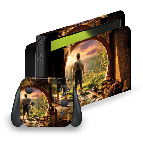 The Hobbit An Unexpected Journey Key Art Hobbit In Door Vinyl Sticker Skin Decal Cover for Nintendo Switch OLED