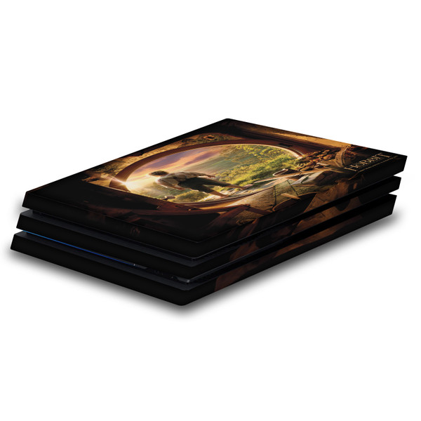The Hobbit An Unexpected Journey Key Art Hobbit In Door Vinyl Sticker Skin Decal Cover for Sony PS4 Pro Console