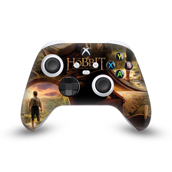 The Hobbit An Unexpected Journey Key Art Hobbit In Door Vinyl Sticker Skin Decal Cover for Microsoft Xbox Series X / Series S Controller