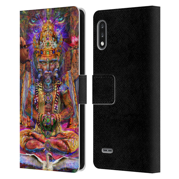 Jumbie Art Gods and Goddesses Brahma Leather Book Wallet Case Cover For LG K22