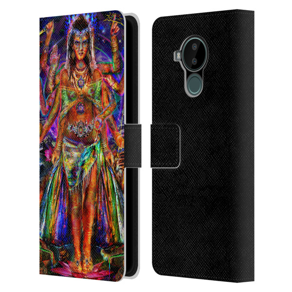 Jumbie Art Gods and Goddesses Pavarti Leather Book Wallet Case Cover For Nokia C30