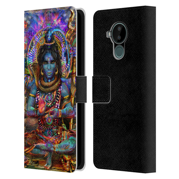 Jumbie Art Gods and Goddesses Shiva Leather Book Wallet Case Cover For Nokia C30