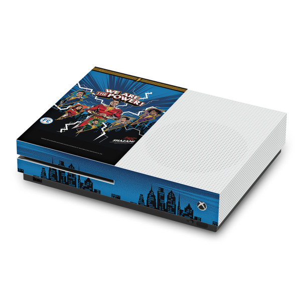 Shazam!: Fury Of The Gods Graphics Comic Vinyl Sticker Skin Decal Cover for Microsoft Xbox One S Console