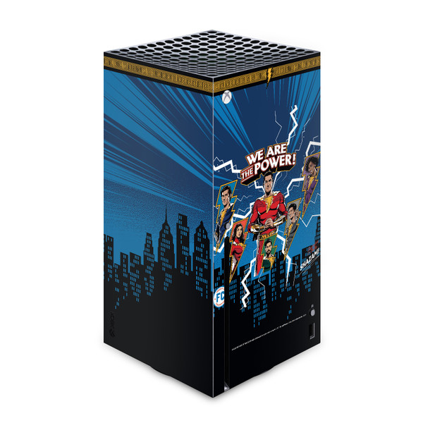 Shazam!: Fury Of The Gods Graphics Comic Vinyl Sticker Skin Decal Cover for Microsoft Xbox Series X
