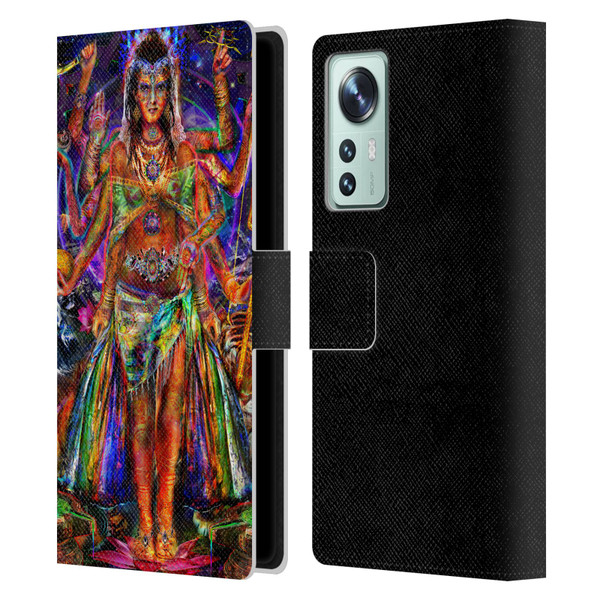 Jumbie Art Gods and Goddesses Pavarti Leather Book Wallet Case Cover For Xiaomi 12