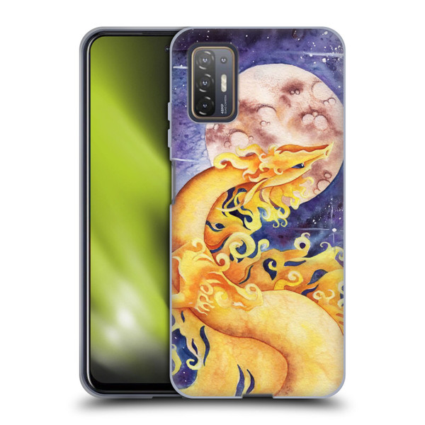 Carla Morrow Dragons Golden Sun Dragon Soft Gel Case for HTC Desire 21 Pro 5G
