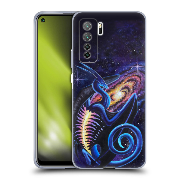 Carla Morrow Dragons Galactic Entrancement Soft Gel Case for Huawei Nova 7 SE/P40 Lite 5G