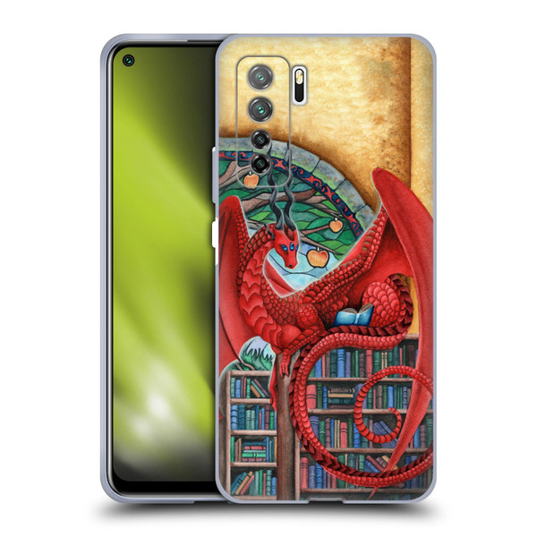 Carla Morrow Dragons Gateway Of Knowledge Soft Gel Case for Huawei Nova 7 SE/P40 Lite 5G