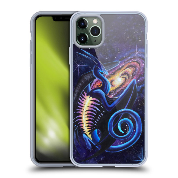 Carla Morrow Dragons Galactic Entrancement Soft Gel Case for Apple iPhone 11 Pro Max