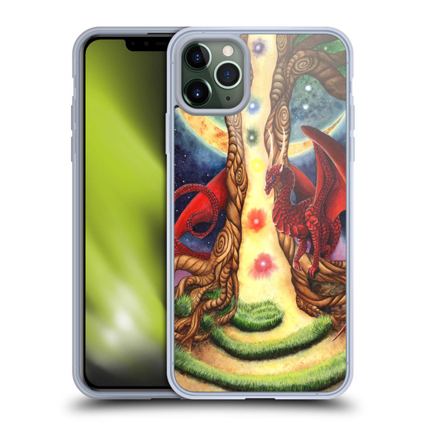 Carla Morrow Dragons Gateway Of Awakening Soft Gel Case for Apple iPhone 11 Pro Max
