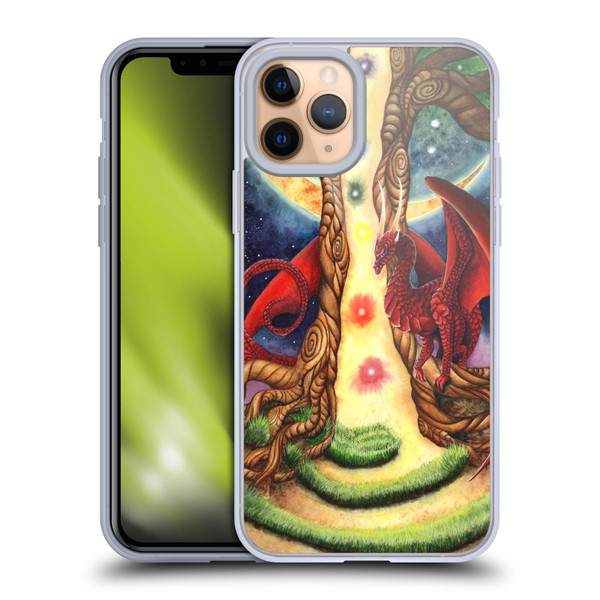 Carla Morrow Dragons Gateway Of Awakening Soft Gel Case for Apple iPhone 11 Pro