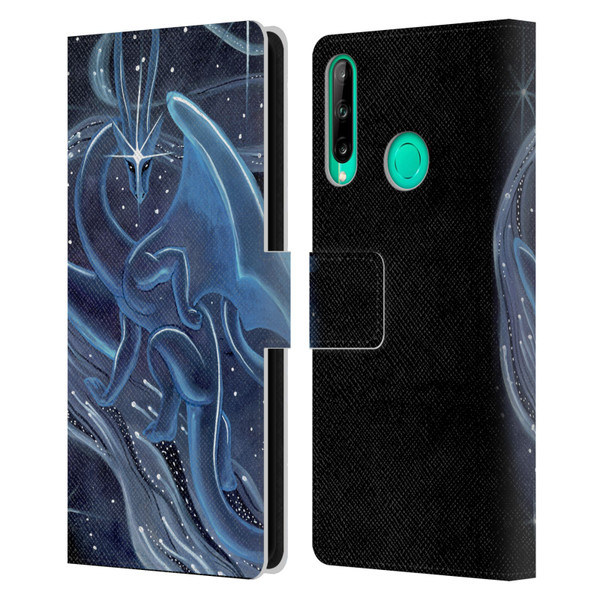Carla Morrow Dragons I Shall Guide You Leather Book Wallet Case Cover For Huawei P40 lite E