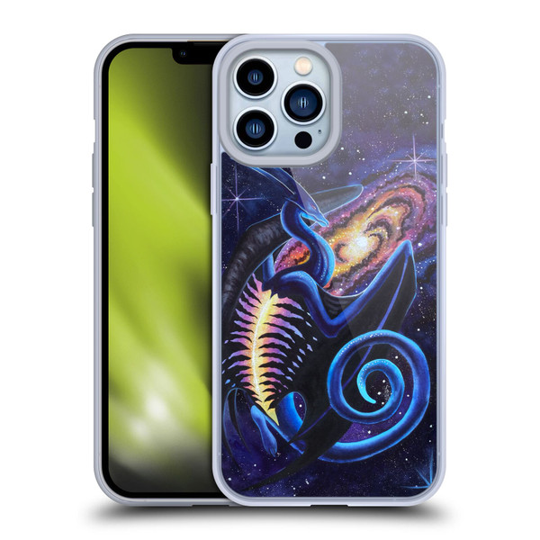 Carla Morrow Dragons Galactic Entrancement Soft Gel Case for Apple iPhone 13 Pro Max