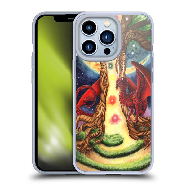 Carla Morrow Dragons Gateway Of Awakening Soft Gel Case for Apple iPhone 13 Pro