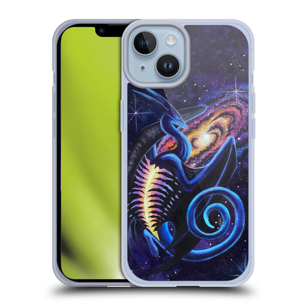 Carla Morrow Dragons Galactic Entrancement Soft Gel Case for Apple iPhone 14