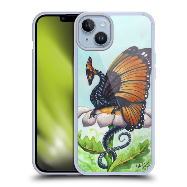Carla Morrow Dragons The Monarch Soft Gel Case for Apple iPhone 14 Plus