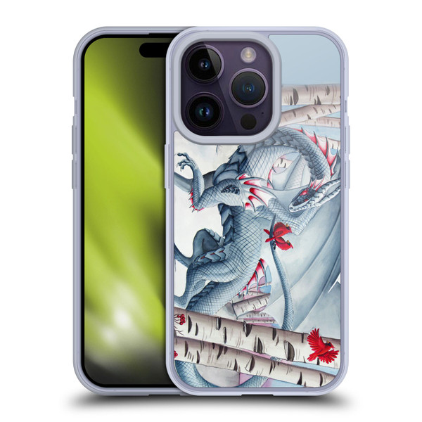 Carla Morrow Dragons Lady Of The Forest Soft Gel Case for Apple iPhone 14 Pro