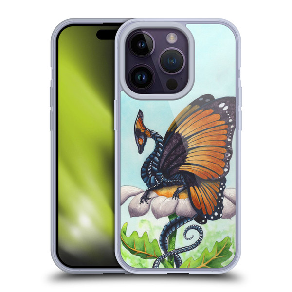 Carla Morrow Dragons The Monarch Soft Gel Case for Apple iPhone 14 Pro